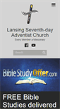 Mobile Screenshot of lansingadventist.org